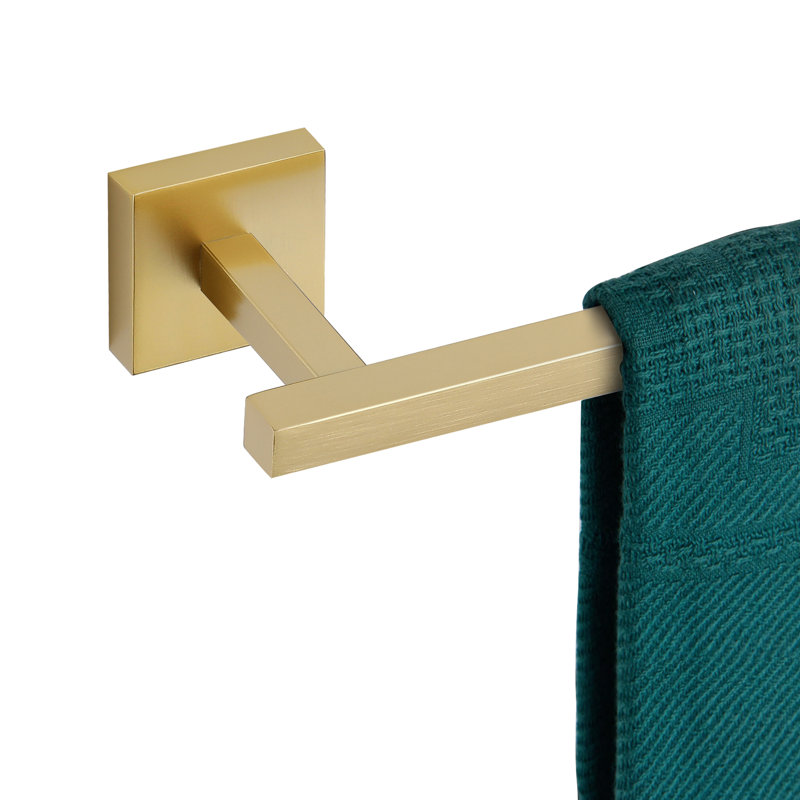 Barre à serviettes murale Modern 24 ", Or brossé