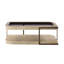 Rio Vista - Table basse - tons terreux discrets et finition argile