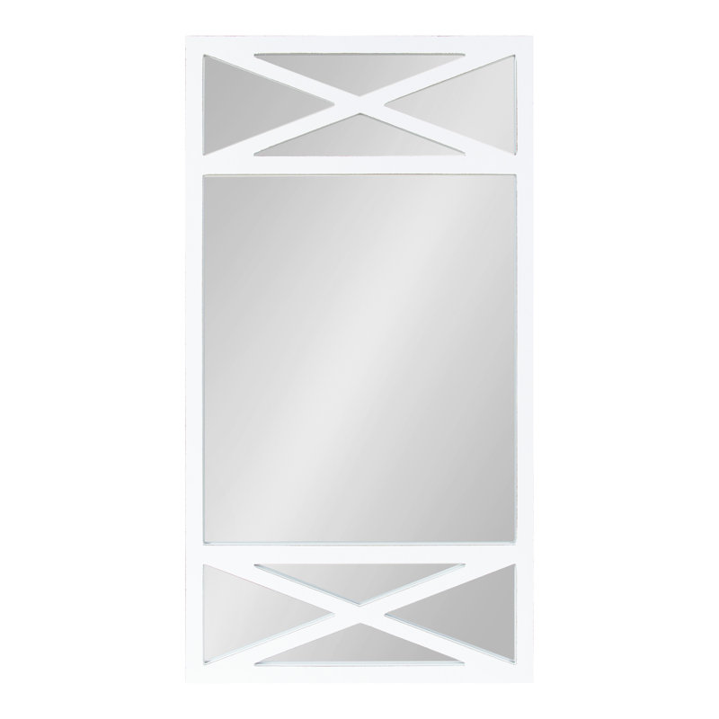 Louvonia Metal Flat Mirror