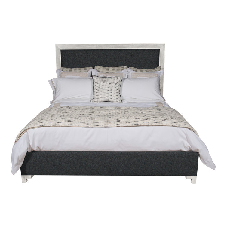 Louise/Lawrence King Upholstered Low Profile Panel Bed