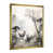 Impression dorée sur toile encadrée