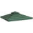 Ausbon Dakota Fields Green Plastic Replacement Canopy for Gazebo