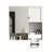 29'' X 28'' Modern Wall Mounted Bathroom Medicine Cabinet, Bathroom Wall Storage Cabinet With Mirror, Over The Toilet Space Saver Cabinet With Towels Bar-1485427752