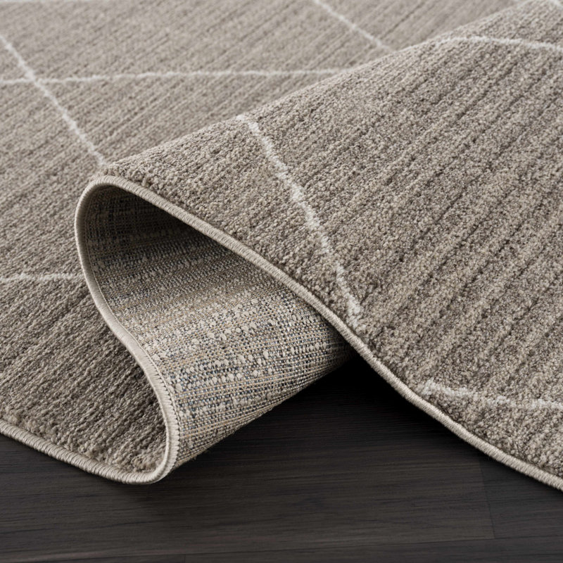 Tapis brun Buckhanon, Tapis de couloir 2 pi 7 po x 7 pi 3 po