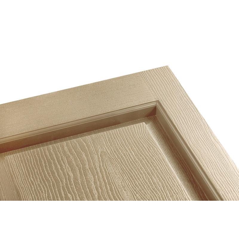 Paire de volets avec panneaux en vinyle surélevés standard, Grès, 60 po x l 12 po x P 1 po