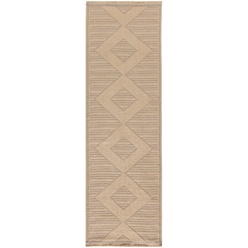 Jearlene Washable Southwestern Indoor Rug, Rectangle 2'3 x 7'6