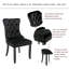 Chaise rembourrée en velours-318894917