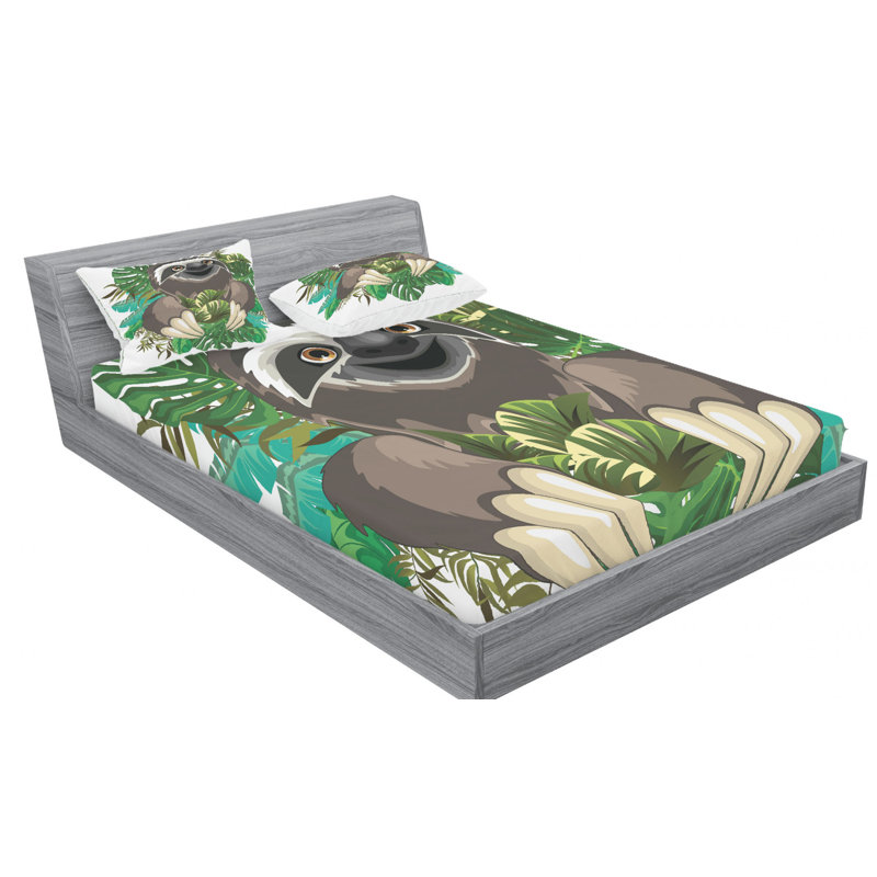 Microfiber Sheet Set, Full Sheet Set with Fitted Sheet