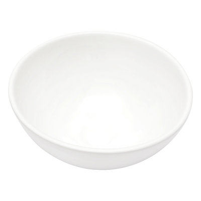 Lavabo de salle de bain vasque circulaire en céramique blanche 13 X 13 pouces
