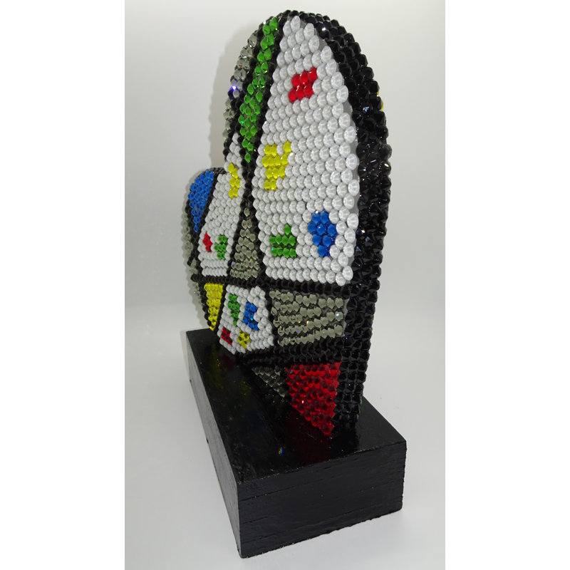 Eddie Bruckner Swarovski Heart