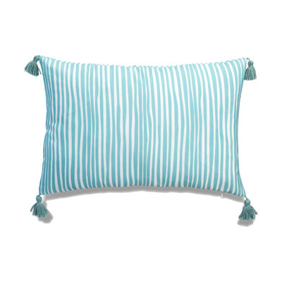 My Cottage Living Outdoor Tassels Outdoor Throw Pillow