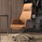 Silver adjustable Genuine Leather + Faux Leather + Aluminium Alloy Office Chair-108647266