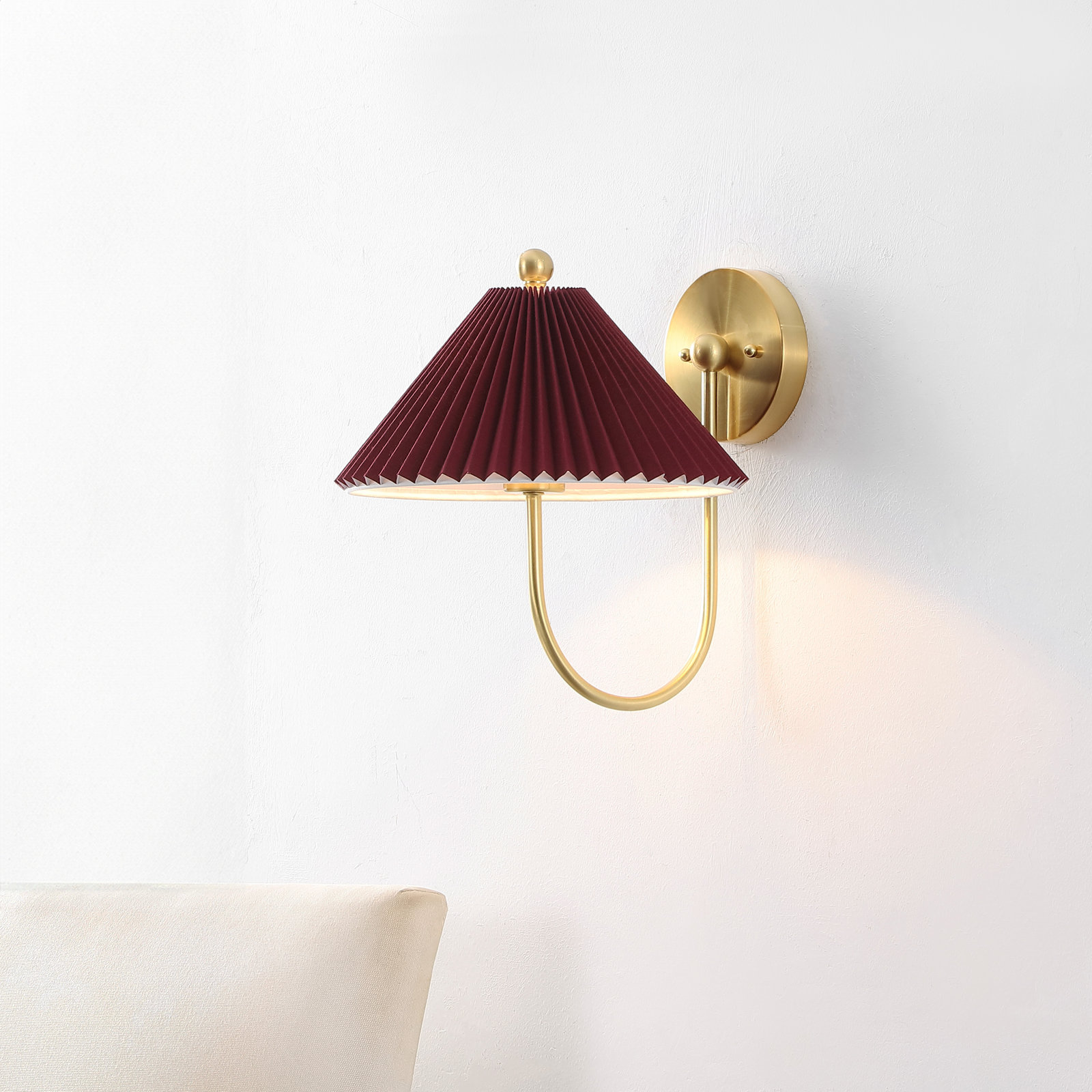 2-Light Flush Mount Sconce