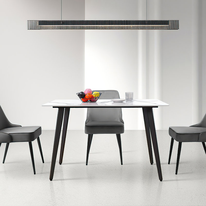 Table de salle à manger Kaetlynn, Blanc