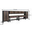 8-Piece Industrial Garage Storage Set with 2 72 in. Workbenches, 4 Wall Cabinets & 2 Freestanding Cabinets