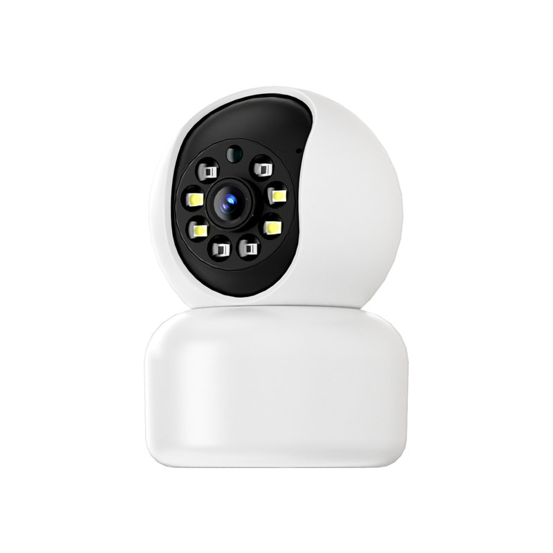 Caméra de sécurité intérieure 1 080 P avec WiFi 2,4 G / 5 G, vision nocturne en couleur, audio bidirectionnel, suivi de mouvement