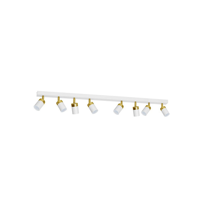 Brieux Spotlight, White/Gold