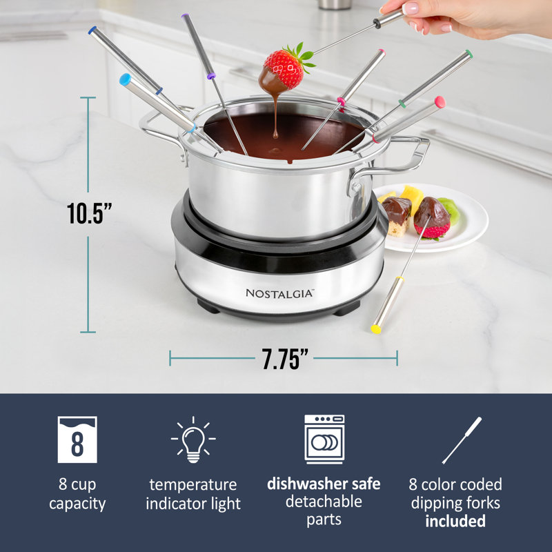 Pot à fondue 8 tasses