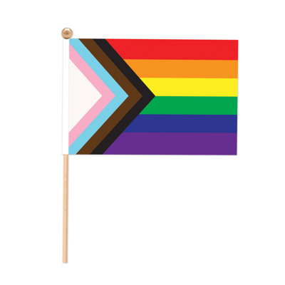 Pride Flag - Fabric - 6" - Pack of 12