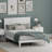 Palmdale Solid Wood Platform Bed-1773078087-1773078088