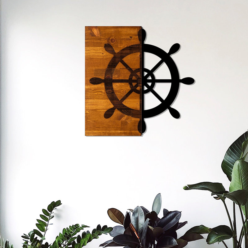 Transportation Wall Decor on Solid Wood