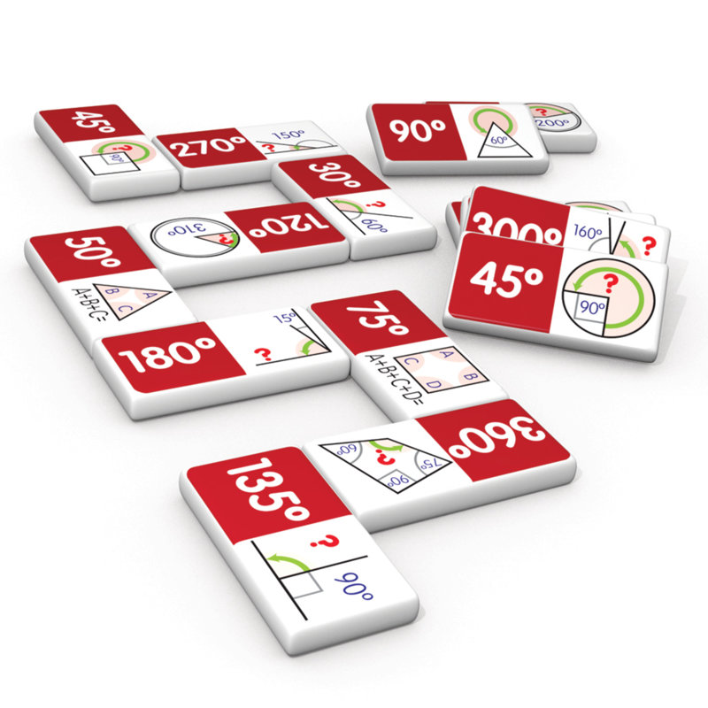 Angles Dominoes Match and Learn
