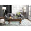 Tapis gris en laine tissé à la main Mott Street-567568547-657613958