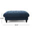 Kd - Revêtement en tissu bleu marine pour un espace de détente moderne