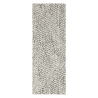 Tapis intérieur / extérieur à chevrons