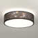 Deontee 14.96'' Linen Dimmable Flush Mount Lighting with Remote and APP