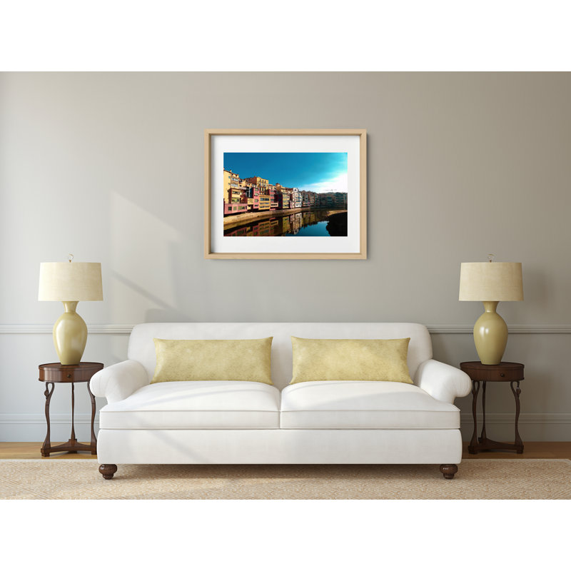 Casa Masó Print by Joseph Regan, 14" H x 16" W x 0.75" D, Natural