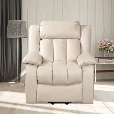 Lehboson Lift Chair Recliners, Electric Power Recliner Chair Sofa Beige -  Latitude RunÂ®, 596879D8E5714791A510EFE8671BD961