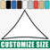 Toile d'ombrage triangulaire Amgo Customize - 200 g / m², blocage UV 95%