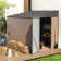 6 ft. W X 8 ft. D Metal Lean-To Storage Shed