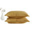 Dorella Striped Yarn Dyed Washed Cotton Chambray Duvet Cover Set-1741680780-1613774643