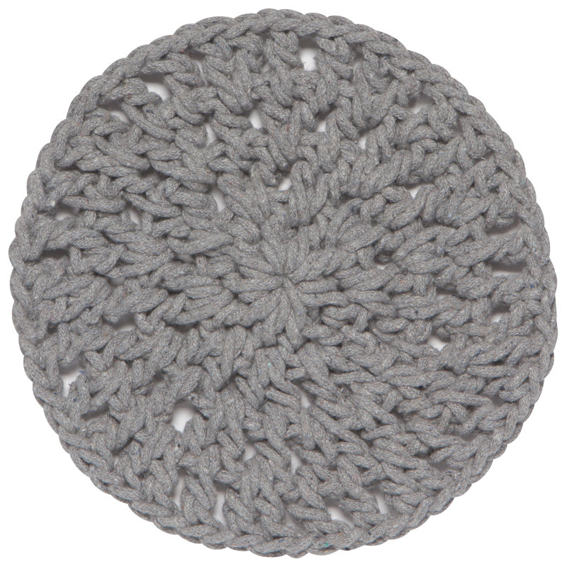 Round 1 Piece Trivet, Gray