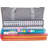 American Mahjong Set Combo Grey Bag 166 Tiles 4 All in One Colour Pushers Racks Combo Easy Carry