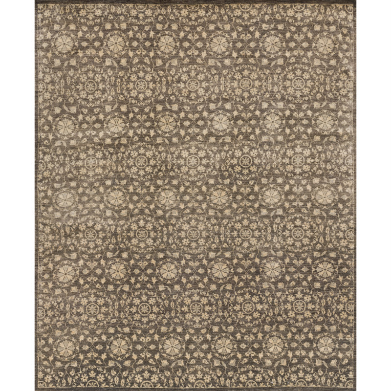 Essex Wool Floral Area Rug, Rectangle 7'9" x 9'9"