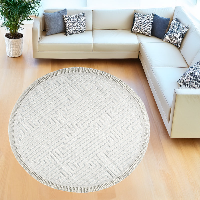 Tapis rond Darryan