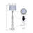 Benzonia 63'' Standard Floor Lamp with 3-Way Switch - Linen Shade-927139543
