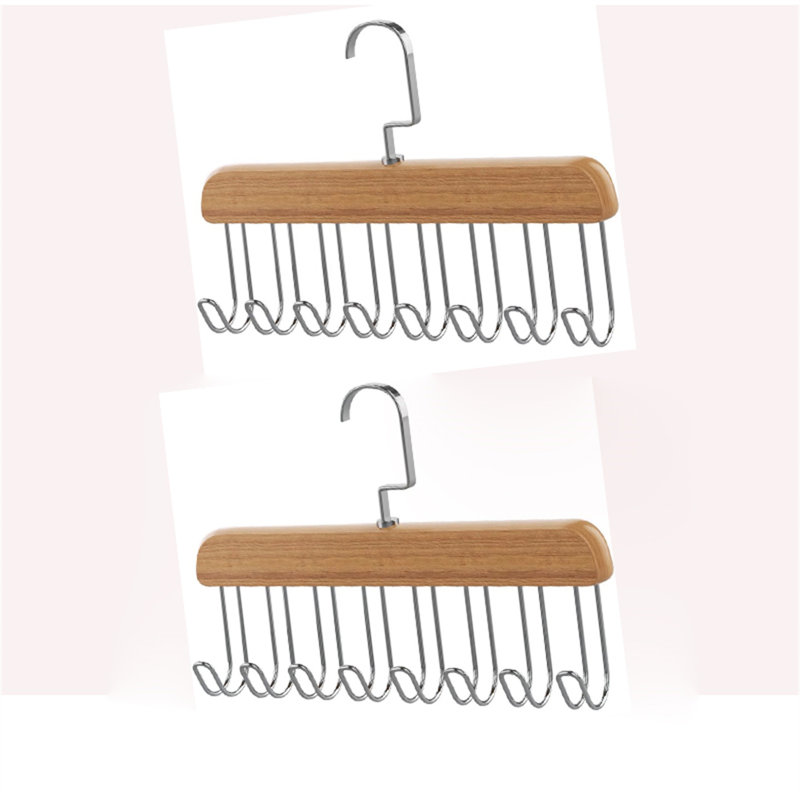 Cintre multifonction en bois de qualité supérieure, 2