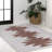 Katriel Minimalist Geometric Machine-Washable Gray/Brown Rug-2076229308