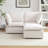 Hepworth 3 - Piece Corduroy Sectional Sofa With Ottoman-109010498