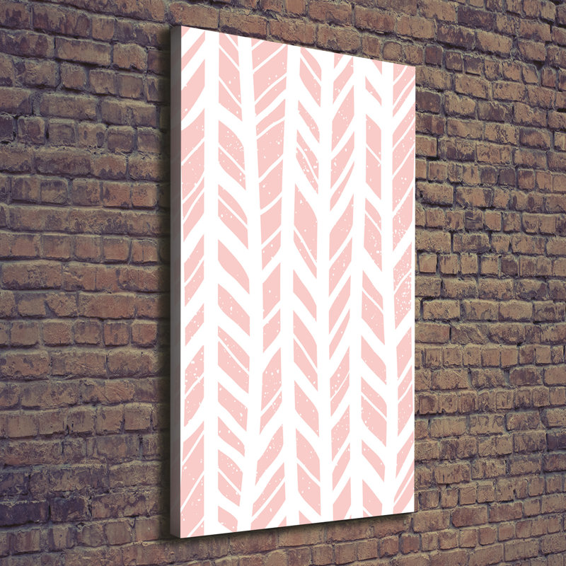 Herringbone - Wrapped Canvas Print, 140cm H x 70cm W