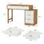 Petit bureau d'ordinateur avec tiroirs-263560375