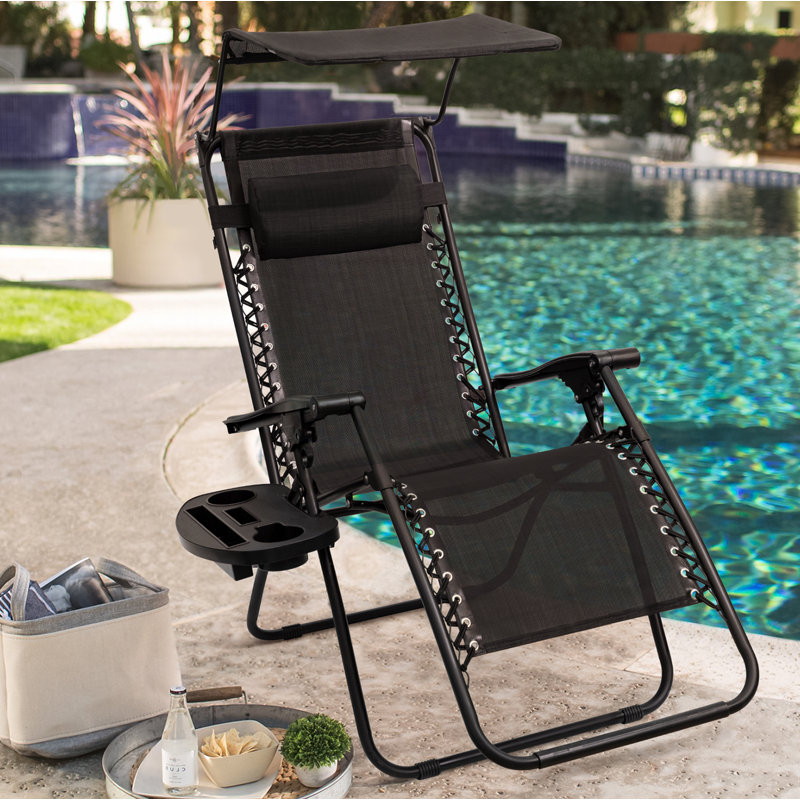 Fauteuil inclinable zéro gravité Hutzler, Noir