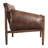 Salma 27.6" W Vegan Leather Upholstered Armchair-812535817