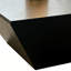 Table basse carrée noire de style Wabi-sabi-697291586