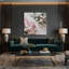 Abstrait art fluide sur toile beige 8-1847119335