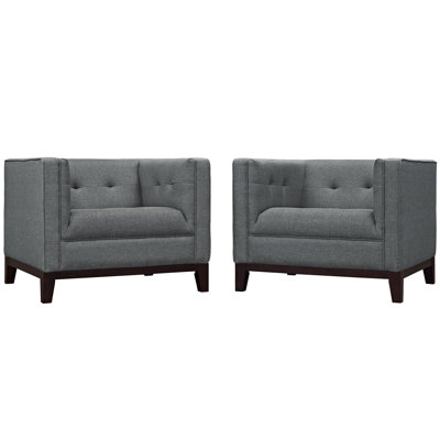 Fauteuils capitonnés Modway Serve